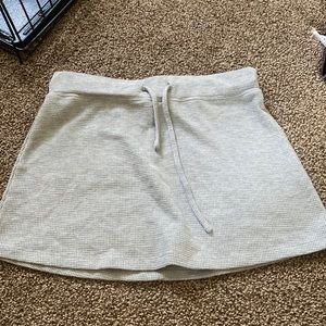 Halara waffle knit skirt